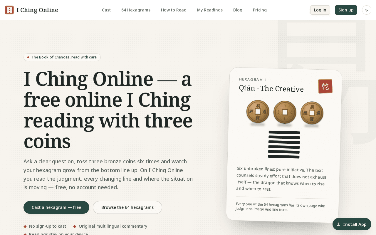 I Ching Online
