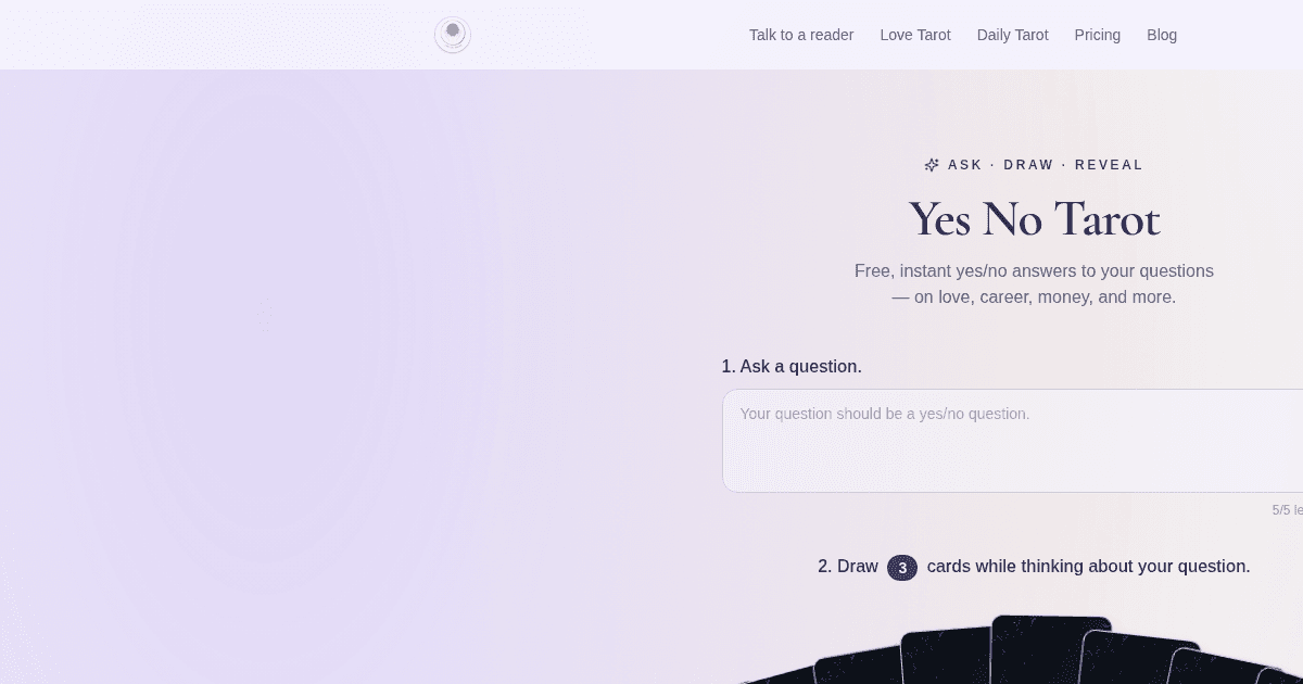 Yes No Tarot